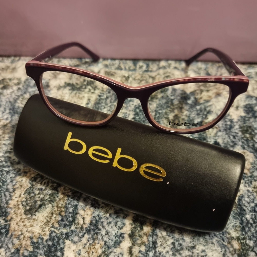 Bebe Purple Frame Eyeglasses